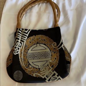 SET OF 2 CHINESE SILK EVENING BAGS NEW